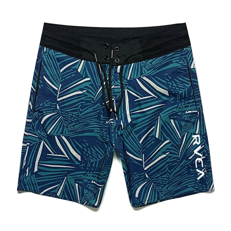 Men’s Classic 4-Way Stretch Quick-Dry Swim Trunks