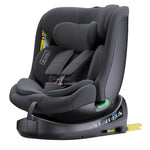Child seat 360° ISOFIX rotating baby car seat, ECE R129/0-36 kg/0-12 years, 5-point seat belt