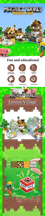 Magnetic Base Plate Variety Baseplates Match Mine World Magnetic Building Blocks Toys for Boys and Girls Children Gift