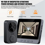 Wireless Video Doorbell Camera Bundle, Smart Security Camera with Night Vision, 2.4G WiFi, HD, Motion Detection, Cloud Storage