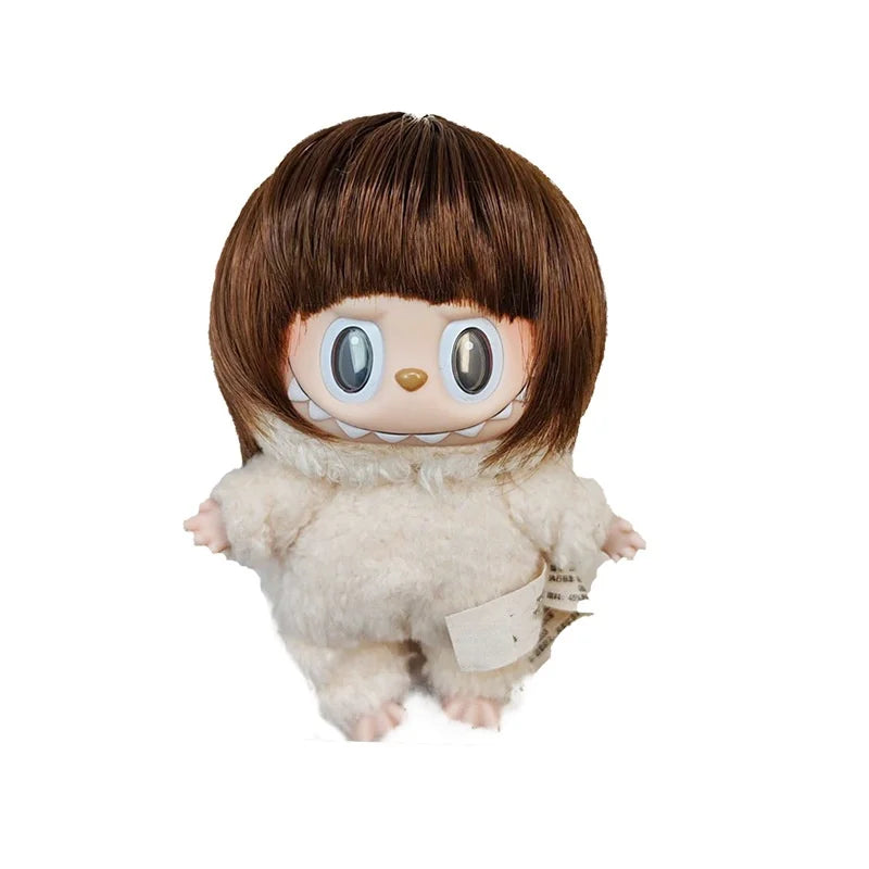 Short Hair Wig For Labubu V3 V2 V1 For 1/3 BJD Dolls Fisherman Hair Bobo hair Wig for Labubu Doll's Accessories