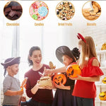 Halloween Pumpkin Bucket  Portable Candy Basket Halloween Ghost Festival Bar Home Decor Sugar Filling Jar Halloween Party Gift