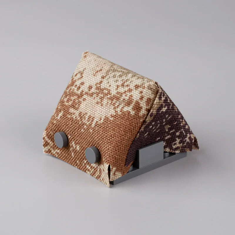 MOC WW2 Military Oil Drum Fuel Tank Printed Building Blocks Weapons Soldiers Accessories War Scene Accessories Bricks Toys Boys