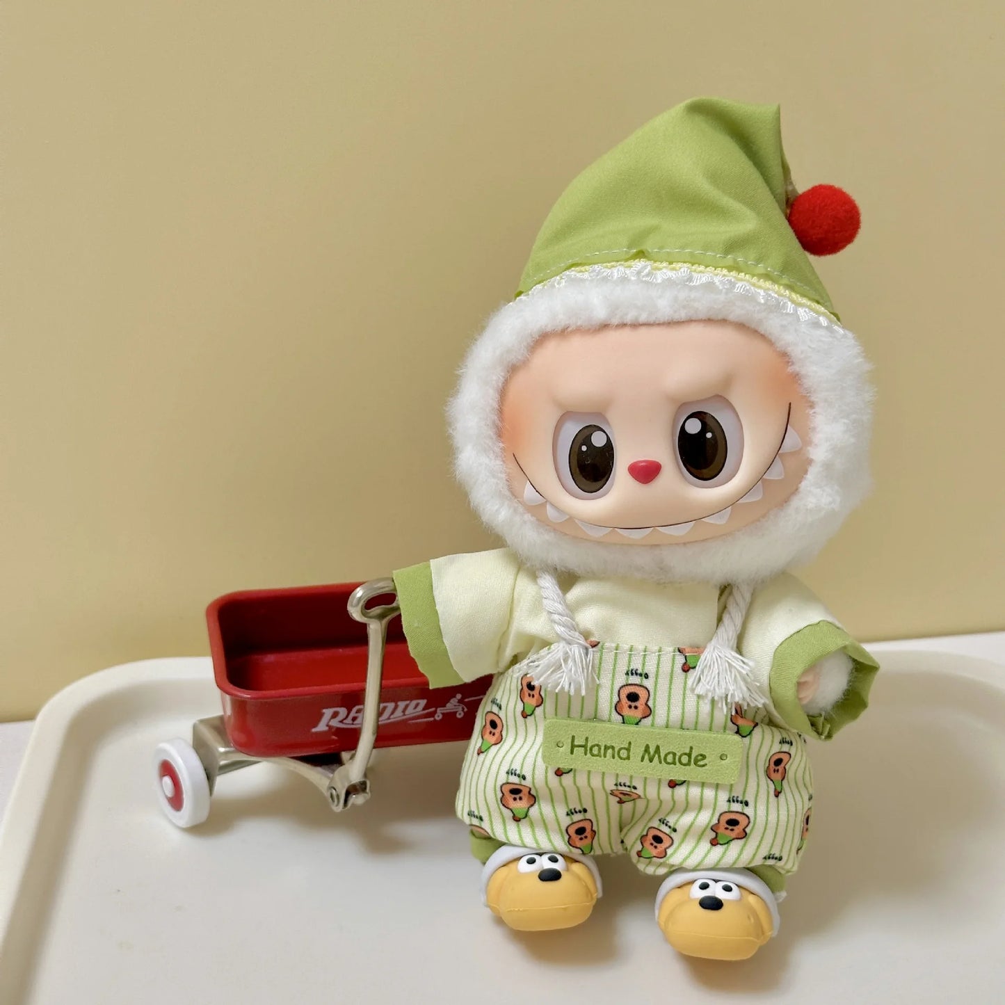 【Only Clothes】Mini Doll'S Clothes Outfit Accessories for Ropa Labubu and 10cm Cotton Doll Baby Replacement Clothes Clothing Gift