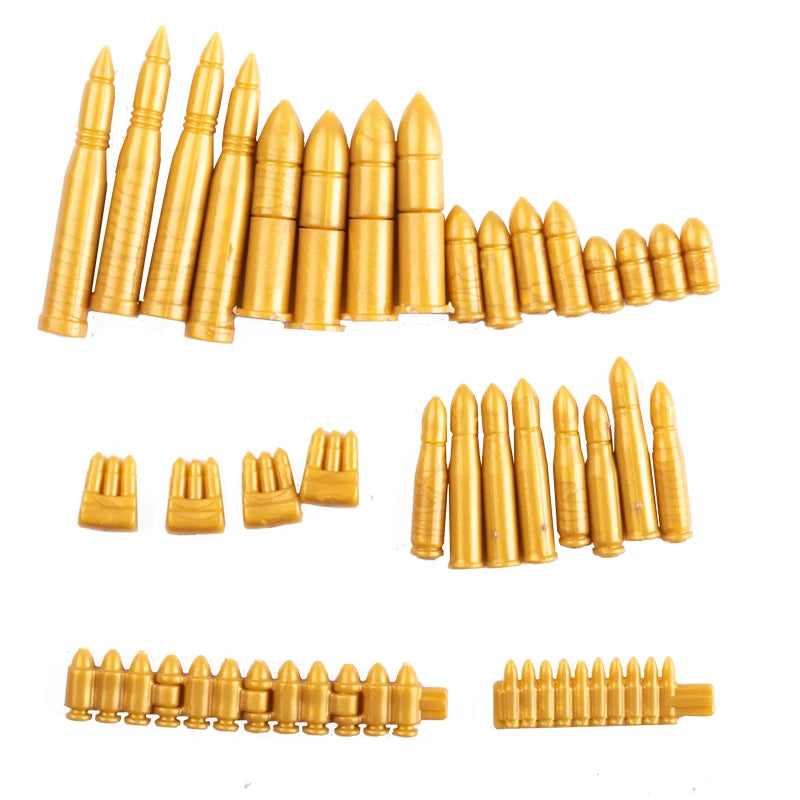 MOC WW2 Military Oil Drum Fuel Tank Printed Building Blocks Weapons Soldiers Accessories War Scene Accessories Bricks Toys Boys