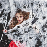 4.5x5cm Artificial Plastic Spiders Mini spider Black Fake Spiders Halloween Prank Props for Halloween DIY Party Decoration