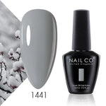 NAILCO 15ml Top Coat And Base Coat Art Design Gel Nail Polish Top Base Coat UV LED Soak Off Gel Nail Varnish