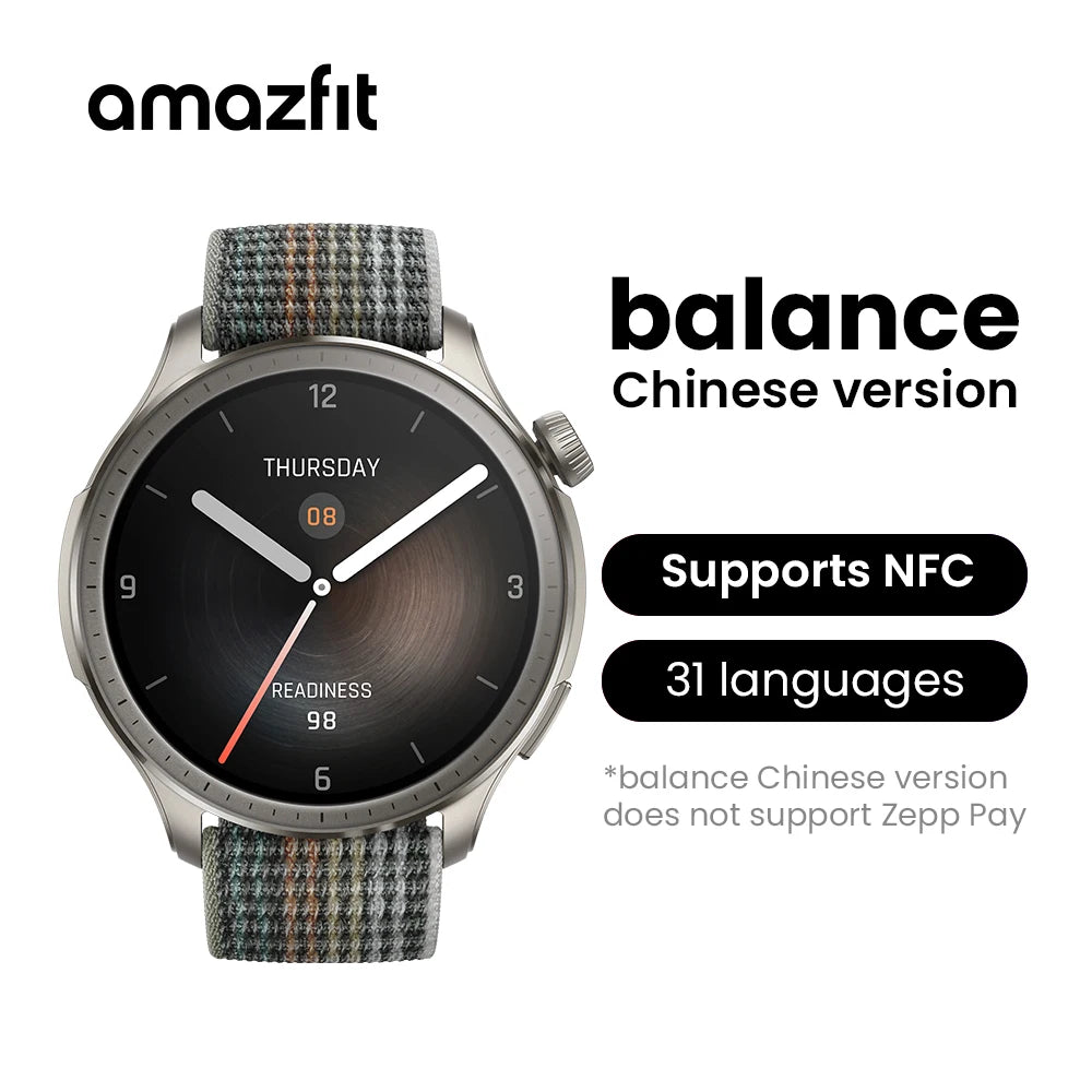 Chinese version Amazfit Balance 46mm Smart Watch