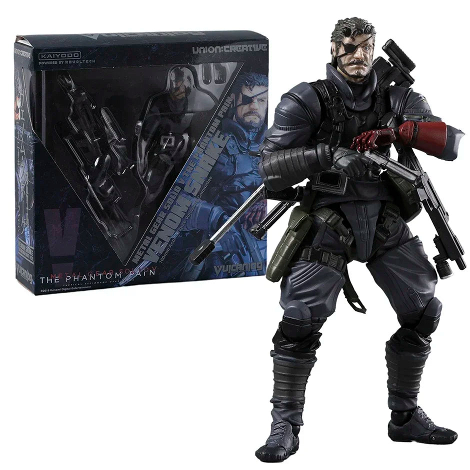 Metal Gear Solid 5 Venom Snake Action Figure Figurine Collection Model Doll Toy Gift