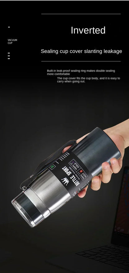 Thermal Water Bottle Keep Cold and Hot Water Bottle Thermos for Coffee Tea Vacuum Flasks Stainless Steel Thermos Bottle