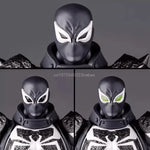 Agent Venom Revoltech Amazing Yamaguchi Anime Figures Venom Figurine Eugene Thompson Model PVC Model Collection Statue Toy Gifts