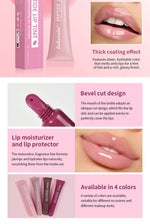 10ml Mirror Lip Glaze Moisturizes Jelly Lip Enrichment Oil Lasting Water Light Glass Lip Oil Remove Line Lip Protection Serum