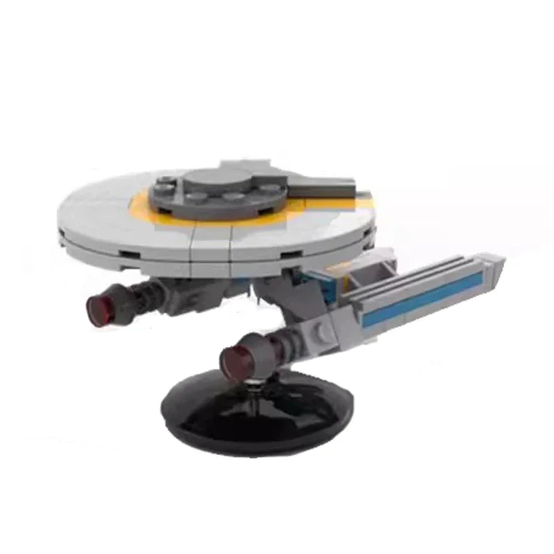 Bricklink Star Movie Starship Enterprise NCC-1701 Discovery Voyager NX-01 Delta MOC Spaceship Sets Building Blocks Kid Toys Gift