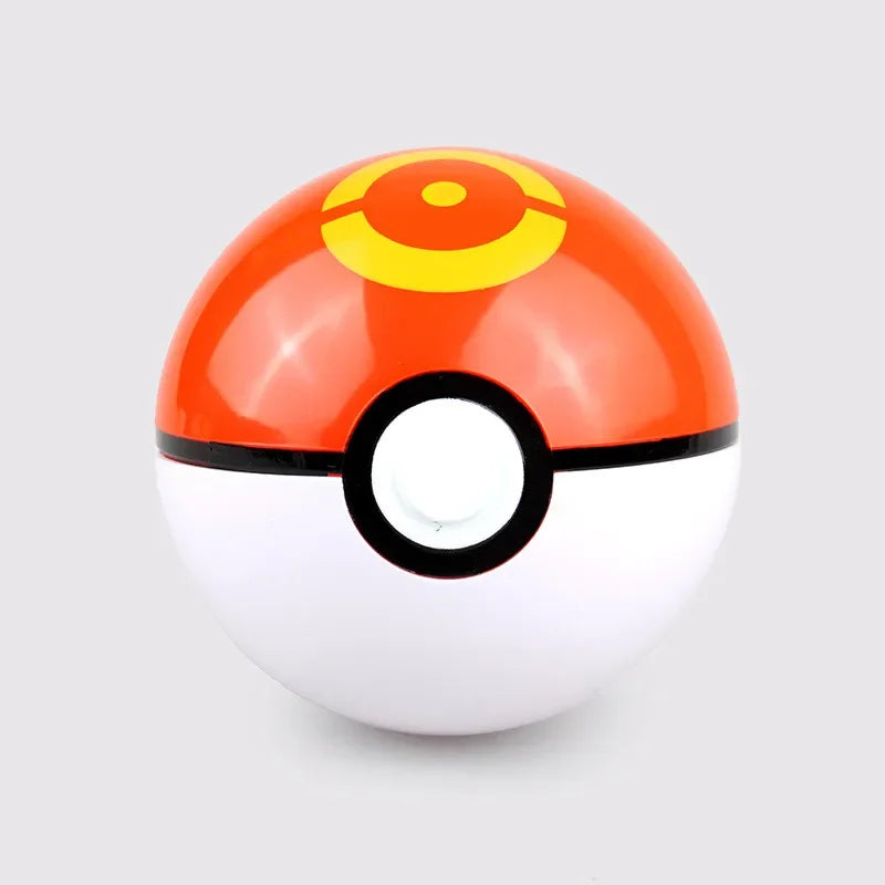 1Pcs Pokeball Action Figures PVC TAKARA TOMY Pokemon  Model Toy PVC Cute Elf Ball Decoration Dolls For Kids Gift