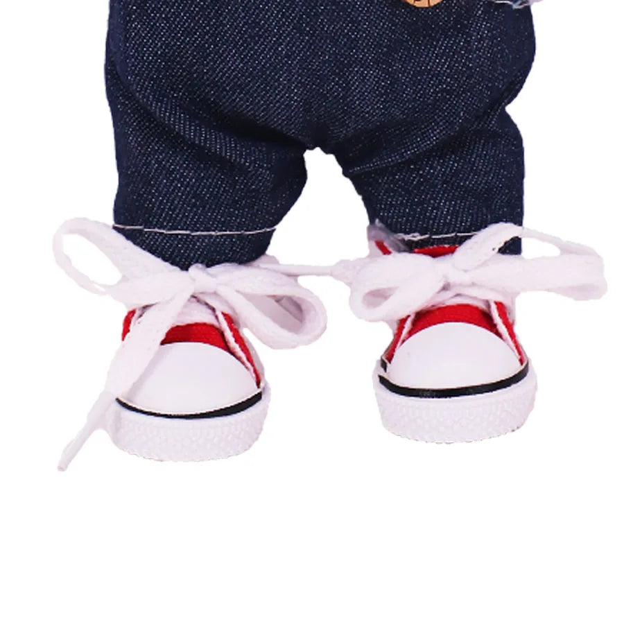 Doll Clothes Set For labubu 17cm Plush Doll Accessories Girl's Toys Birthday And Christmas Gifts