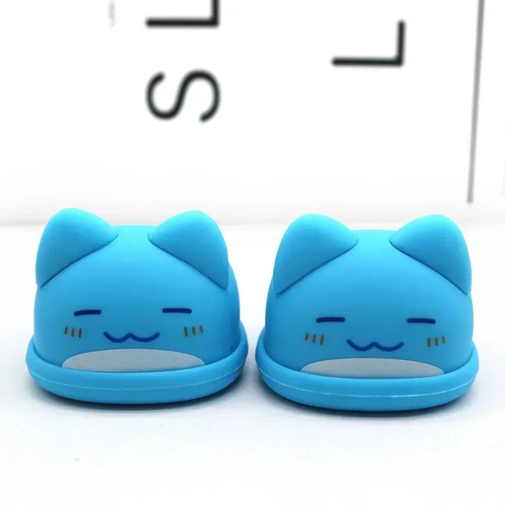 Slipper Shoes Macaron Style 17cm Labubu V2 V1 Doll Shoes Capybara Casual Sandal Dolls Accessories DIY Doll Toys
