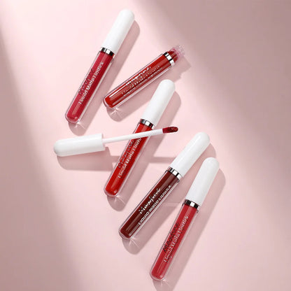 Liquid Lipstick Durable Waterproof Non Smudging Lip Glaze Lip Gloss Matte Lipstick Non Peeling Ladies' Makeup