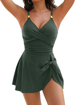 One-Piece Swimdress for Women