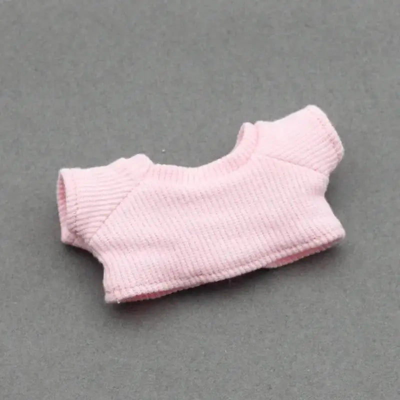 Mini Doll Clothes Outfit Accessories For 15-17cm Labubu V1 V2 V3Labubu Uniform Set Outfit Skirt and Sweater Sunglasses Clothing