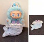 Mermaid rice ball clothes For labubu V3 V2 V1 doll clothes outfit Accessories