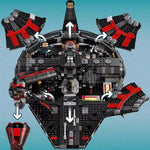 New Falcon Millennium Dark Spaceship Model Building Blocks Puzzle Battle Series Toys Adult Boy Birthday Gift
