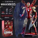 Hot Mk47 Mk41 Mk16 Iron Man Collectible Action Figure Toy Model For Boys Birthday Gift Movable Parts Robot Figurine Plaything