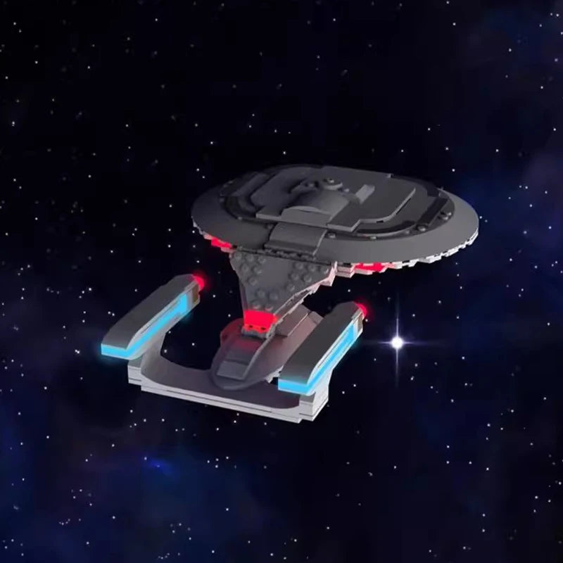 Bricklink Star Movie Starship Enterprise NCC-1701 Discovery Voyager NX-01 Delta MOC Spaceship Sets Building Blocks Kid Toys Gift