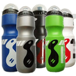 750ML Portable Cycling Equipment Cycling Bottles Mountain Bicycle Water Bottle Outdoor Sport Camping Drink Jug Free Cup Holder