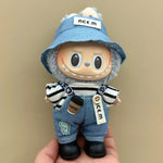 For 17cm V1V2 Labubu  Doll Fashion New Style Set Doll Replacement Clothing