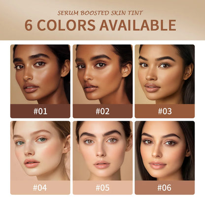 New Balm Serum Boosted Skin Tint Silky Texture Moisturizing Coverage Plumper Even Skin Tone Best Stick Foundation Travel Makeup