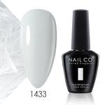 NAILCO 15ml Top Coat And Base Coat Art Design Gel Nail Polish Top Base Coat UV LED Soak Off Gel Nail Varnish