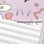 5-7mm Air Lower Eyelashes Fairy Fake LashesSegmented Natural Under Lashes Manga Bottom Lashes Makeup Eyelash Makeup Tool10 Rows