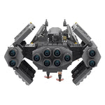 Bricklink MOC Hell Space Wars Game Divers 2 Super Destroyer Spaceship Sets Creative Building Blocks Kid Toys Christmas Gift