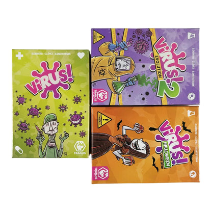 Virus! 1, 2, 3 kaartspel – Aanstekelijk leuk partyspel (Engelse versie)