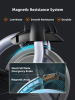 Exercise Bike Spinning Sport Indoor Flywheel Quiet Magnetic Resistance Bicycle Aerobic Exercise ﻿Heart Rate Calories Bluetooth