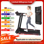CITYSPORTS PRO Electric Folding Treadmill with Incline - 12 km/h Max Speed, Smart App Control, LED Display