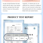 Upgraded Sunflower False Eyelashes No Glue Fake Lashes  Natural Reusable Band-Free Lashes Manga Lash Makeup Korean