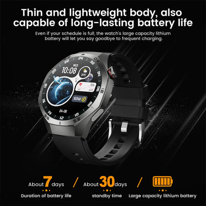 For HUAWEI GT5 Pro Smartwatch Men 360*360 HD AMOLED Screen GPS Motion Track Heart Rate Bluetooth Call IP68 Waterproof Smartwatch