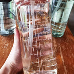 2L Straw Water Bottle Large Capacity Plastic Water Cup Portable Drink Bottle With Time Marker For Outdoor Sports Fitness