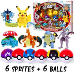 Pokemon Ball Variant Toys Model Pikachu Jenny Turtle Pocket Monsters Pokemones Action Figure Toys Children boy girl Gifts toy