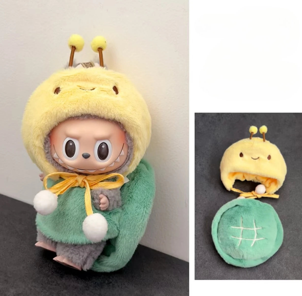 Mermaid rice ball clothes For labubu V3 V2 V1 doll clothes outfit Accessories