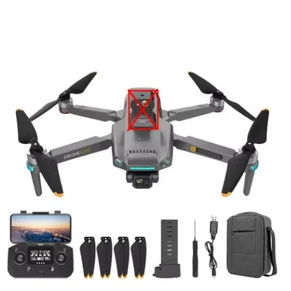 For Dji S808 PRO Drone 5G GPS Professional 8K Dual Camera 3-axis Anti-Shake Gimbal Obstacle Avoidance Wifi FPV Brushless Drone