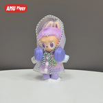 Doll Clothes: Baby Clothes Third Generation, Front High Energy Set, Sitting Party, Macaron,Only clothes