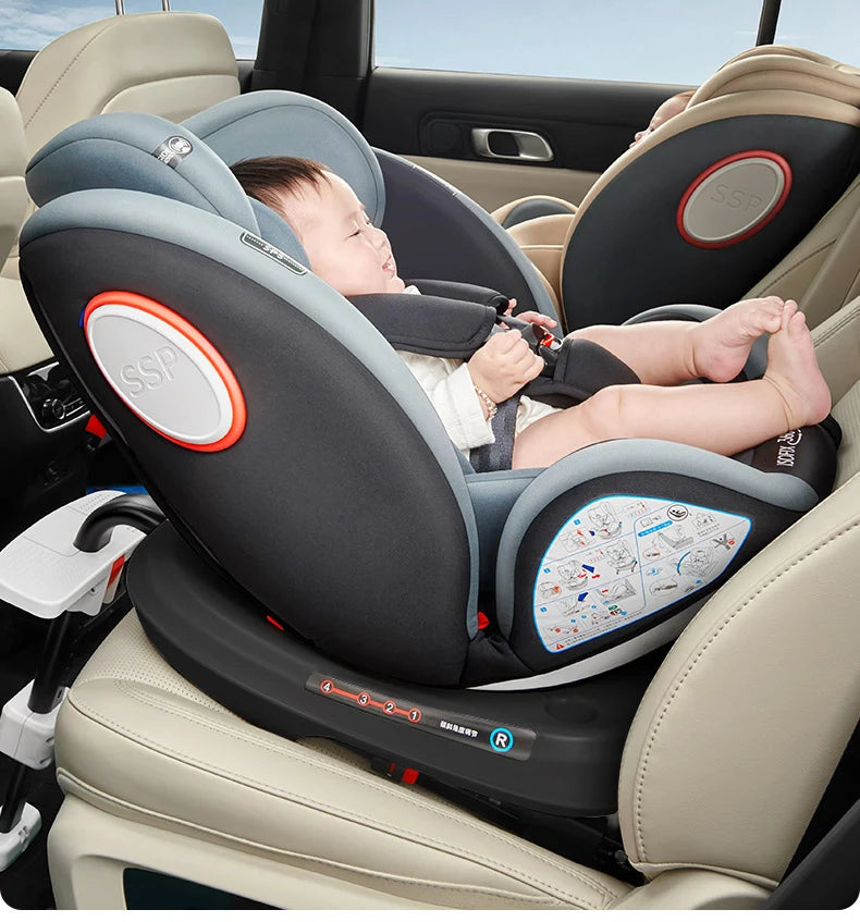 Baby Car Seats Infant Safety Car Seats Child Safety Booster Car Seats Convertible Child Safety Car Seats with Isofix for 0-12Y