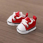 For LABUBU Canvas Shoes Suitable for 17cm Labubu Dolls Shoes Boots Toys Casual Sports Shoes Dolls Accessories DIY Doll Toys