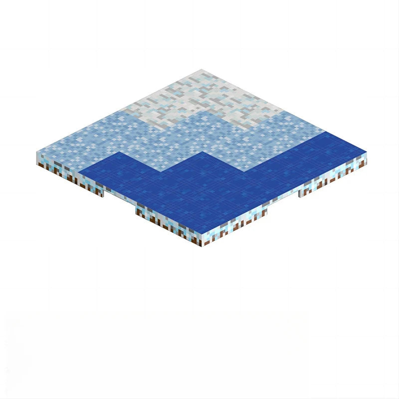 Magnetic Base Plate Variety Baseplates Match Mine World Magnetic Building Blocks DIY Toys for Boys and Girls Children Toy Gift