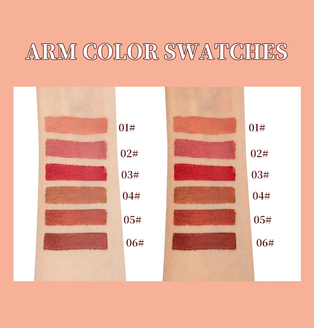 Twist Up Lip Liner Lipstick Pen Multipurpose Powder Blusher Velvet Matte Waterproof Lip Contour Non Stick Cup Lip Rouge Makeup