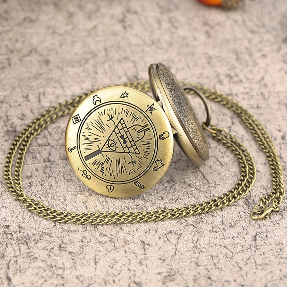 New Arrival! Women's Wristwatch with Gravity Password Pendant - Featuring Mysterious Triangle Devil Quartz from Overseas Eye. P