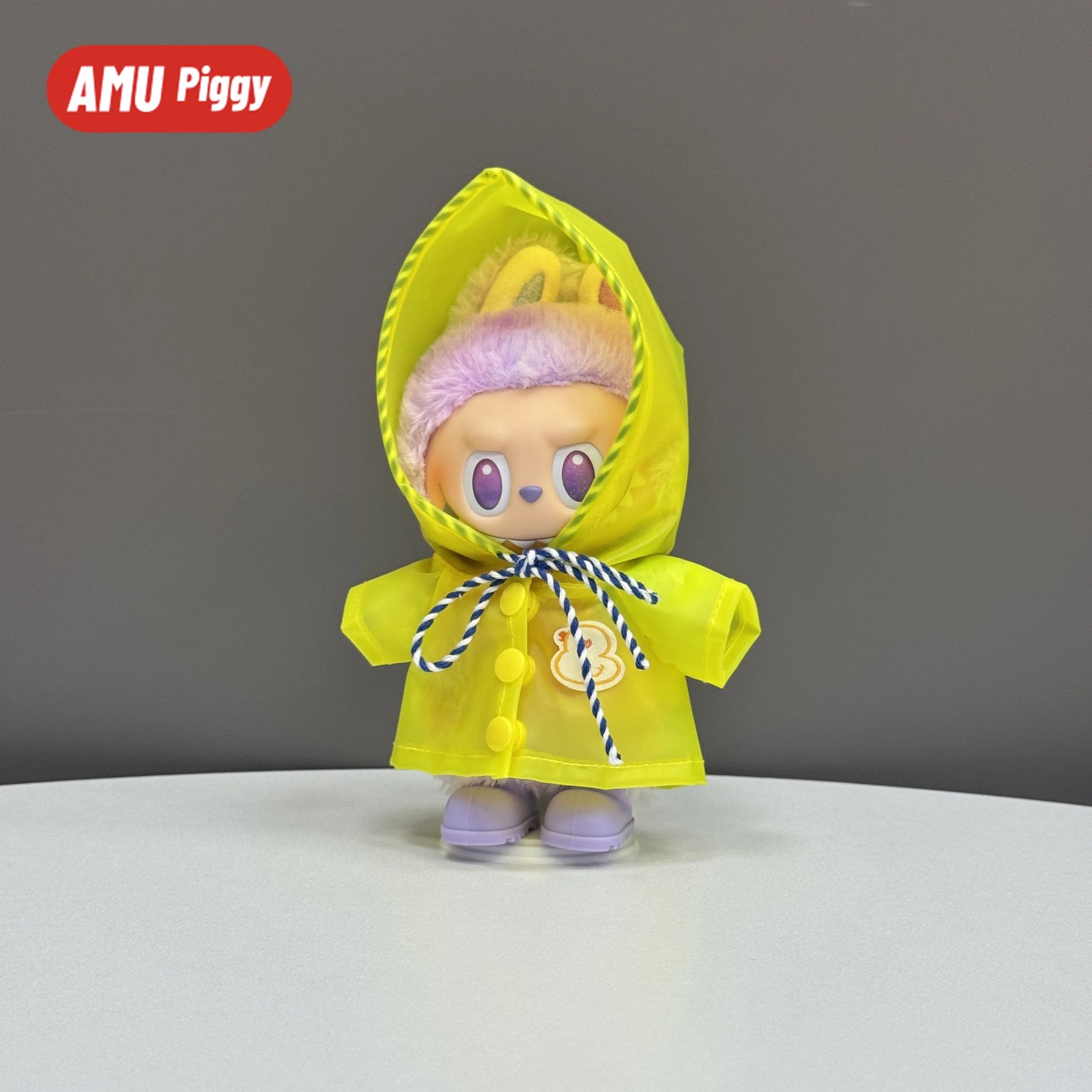 Doll Clothes: Baby Clothes Third Generation, Front High Energy Set, Sitting Party, Macaron,Only clothes