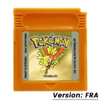 Pokemon Red Blue Crystal Golden Green Silver Yellow GBC Game Card 16 Bit Video Game Cartridge Console Cards For GB/SP